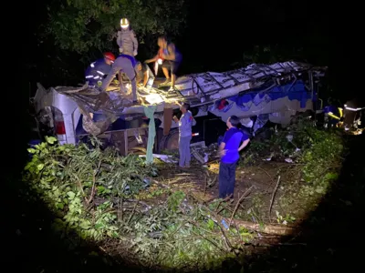 Imagem ilustrativa da imagem Sobe para 11 os mortos em acidente na PR-090, em Sapopema