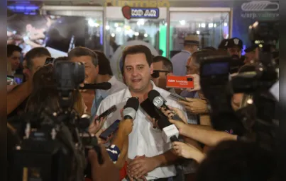 Imagem ilustrativa da imagem Na ExpoLondrina, Ratinho Junior sinaliza apoio a Bolsonaro