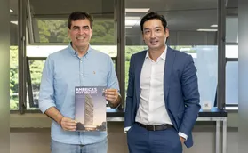 Visita ao prefeito para apresentar o Artesano