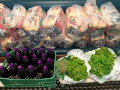 Alimentos orgânicos na Escola Estadual Dom Orione, em Curitiba, reforçam merenda dos alunos