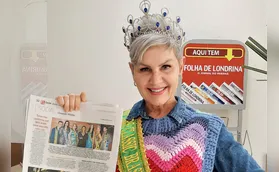 Miss visita a FOLHA