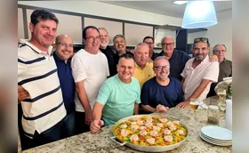Noite de paella e boa conversa