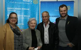 Palestra aos rotarianos