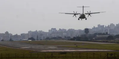 Imagem ilustrativa da imagem Fluxo no aeroporto de Londrina está 51% abaixo da pré-pandemia