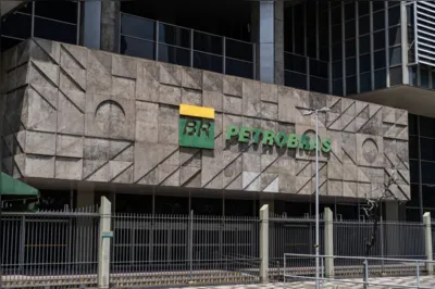 Rio de Janeiro city, Rio de Janeiro state, Brazil - October 04, 2021:Headquarters building of the Brazilian oil company, Petrobras in Rio.
