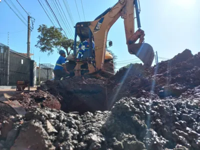 Imagem ilustrativa da imagem Prefeitura notifica Sanepar e terceirizada por irregularidades em obras