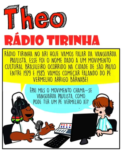 Imagem ilustrativa da imagem Rádio Tirinha vai homenagear a Vanguarda Paulista