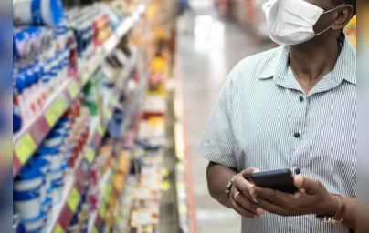 Imagem ilustrativa da imagem Supermercados são orientados a recomendar que clientes mantenham cuidados contra a covid-19