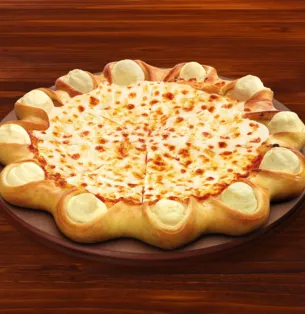 As bordas da pizza podem ser recheadas com ingredientes salgados ou doces, todos deliciosos