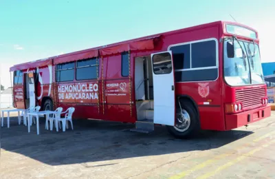 Imagem ilustrativa da imagem Hemonúcleo de Apucarana terá ônibus adaptado para coleta de sangue