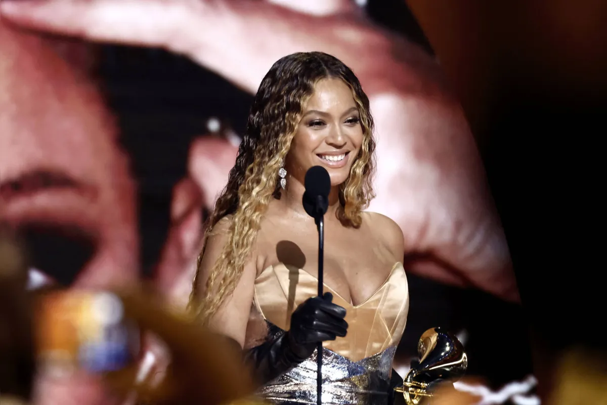 Beyonce se torna a maior vencedora do Grammy - Foto: Emma McIntyre AFP