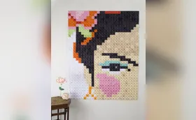 Artista de Londrina faz das dobras, obras de arte