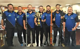 Hexacampeão Paranaense de Sinuca