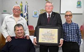 Homenagem a juiz em Rolândia