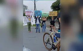 Manifestação chama atenção para segurança viária em Londrina