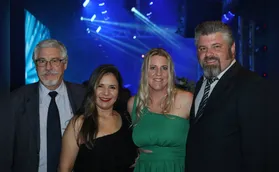 Presença em concorrido evento