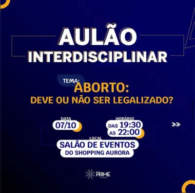 Imagem ilustrativa da imagem Aborto é tema de aulão gratuito para vestibulandos