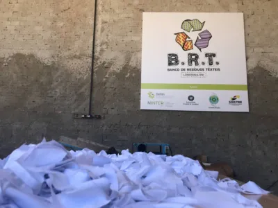 Imagem ilustrativa da imagem Cooperativa em Londrina terá renda extra com Banco de Resíduos Têxteis