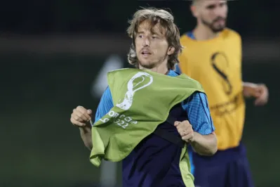 Imagem ilustrativa da imagem Croata Modric diz que está confiante de que pode vencer o Brasil