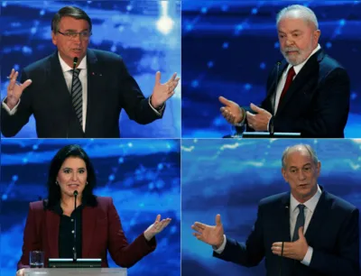 Bolsonaro, Lula , Tebet e Ciro são os principais concorrrentes ao Palácio do Planalto