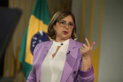 A ministra das Mulheres, Cida Gonçalves