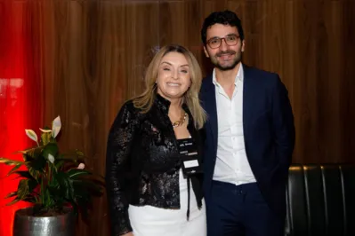 Marcia Manfrin (Acil) e Bruno Balassiano