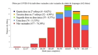 Imagem ilustrativa da imagem Estudo da UEL mostra eficácia da vacinação contra Covid em Arapongas