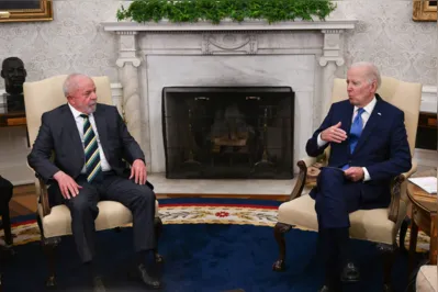 Imagem ilustrativa da imagem Lula propõe a Biden governança global para o clima