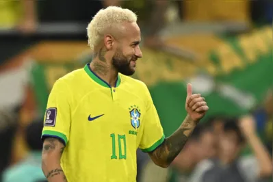 Imagem ilustrativa da imagem 'Não senti nada no tornozelo', diz Neymar após o jogo