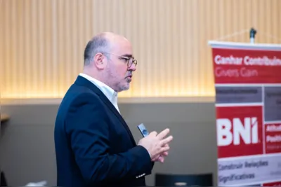 Antonio Afonso, diretor do BNI na região Sul do Brasil, esteve em Londrina no fim de semana ´para fazer palestra sobre o networking