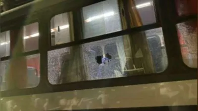 Imagem ilustrativa da imagem Ônibus de estudantes foi alvejado por disparos de "airsoft" diz Polícia Civil