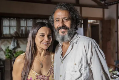Filó ( Dira Paes ) e José Leôncio ( Marcos Palmeira )