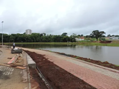 Imagem ilustrativa da imagem Prefeitura de Ibiporã prevê finalização de lago até março