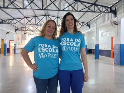 Silvia Püschel,  diretora de Ensino, e Leise Camargo, secretária de Educação: busca ativa de alunos com muitas faltas