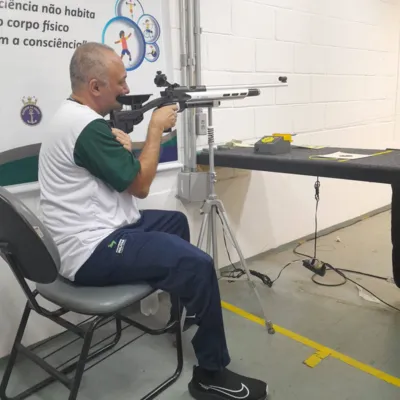 “Minha meta é me doar o máximo e o objetivo é chegar numa competição dessa grandeza", diz Celso da Silva, se referindo às Paralimpíadas