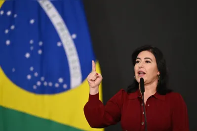 Imagem ilustrativa da imagem Tebet toma posse e destaca 'alguma divergência' econômica com equipe