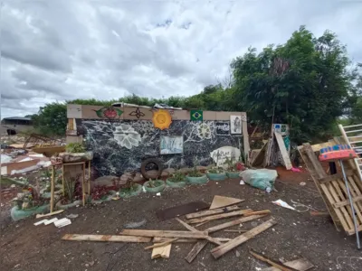 Imagem ilustrativa da imagem Terreno onde será construída Delegacia Cidadã tem ocupação irregular