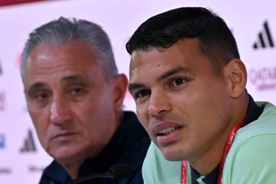 Imagem ilustrativa da imagem Thiago Silva cita confiança e nervosismo na véspera da estreia
