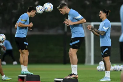 Imagem ilustrativa da imagem Uruguai tenta voltar à final da Copa após 72 anos