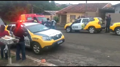 Imagem ilustrativa da imagem Vídeo| Homem sofre mal súbito e morre em tentativa de assalto em Londrina