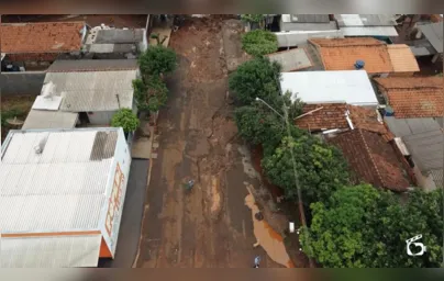 Imagem ilustrativa da imagem Cerca de 260 famílias ainda estão desalojadas em Bandeirantes nesta segunda-feira