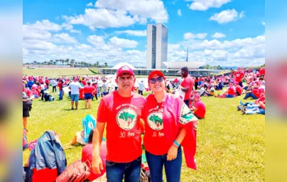 Imagem ilustrativa da imagem Londrinenses em Brasília relatam ‘clima de festa’ na posse de Lula