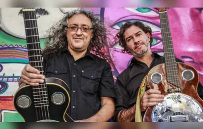 Imagem ilustrativa da imagem Show em Londrina traz clássicos do rock tocados em viola caipira