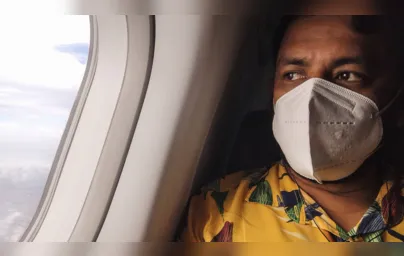 Imagem ilustrativa da imagem Uso de máscara em avião e aeroporto deixa de ser obrigatório no país