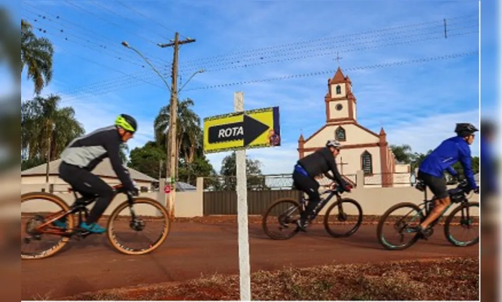 Imagem ilustrativa da imagem Desafio e contemplação motivam ciclistas na Rota das Catedrais