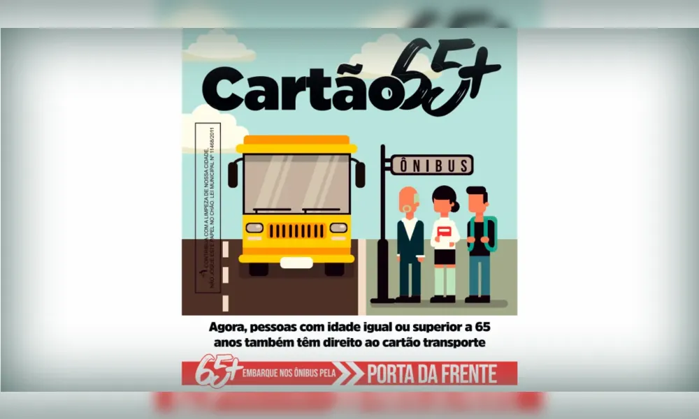 Imagem ilustrativa da imagem Londrina começa a emitir cartão transporte para o idoso