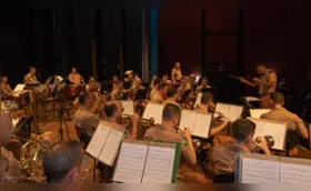 Banda Sinfônica da Polícia Militar do Paraná se apresenta em Londrina