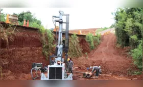 Com 77% de execução, ponte entre Paiquerê e Guairacá tem aditivo de prazo
