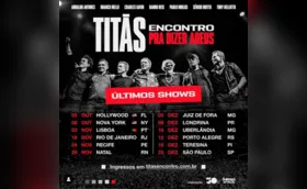 Fãs dos Titãs vivem expectativa por show em Londrina