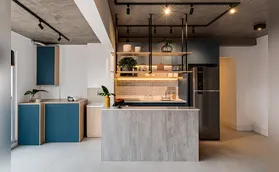 Lofts de NY inspiraram decoração de apartamento de 44 m2